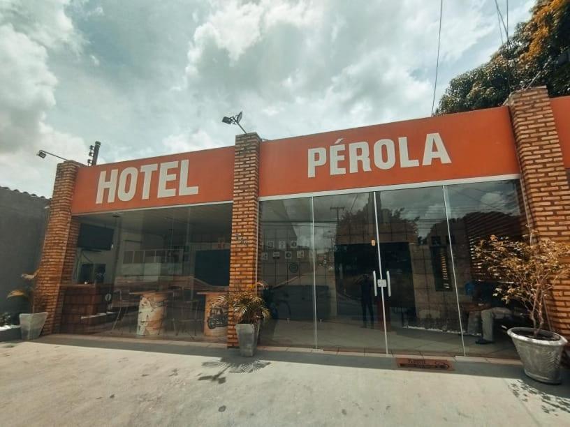 Hotel Perola Ltda 库亚巴 外观 照片